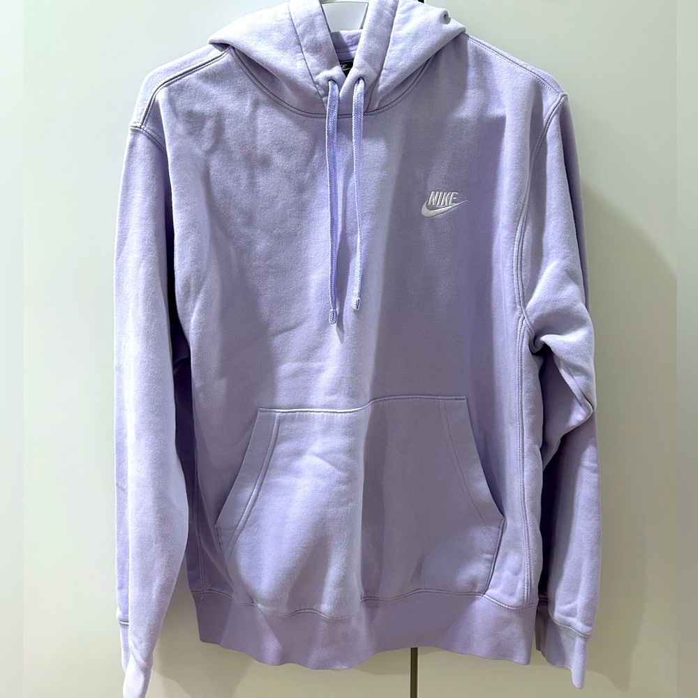 Nike Purple Fleece Pullover Hoodie